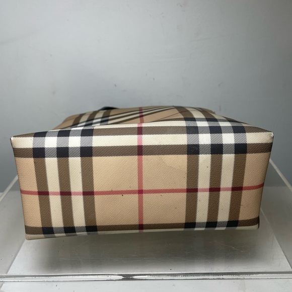 Authentic BURBERRY nova check small tote made in italy - Picture 4 of 16